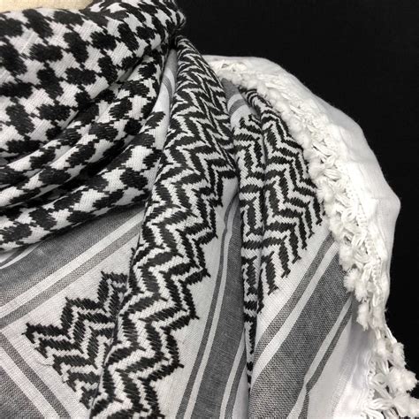 Keffiyeh Palestine Shemagh Scarf Arab Shami Heavy Syria Kufiya | Etsy