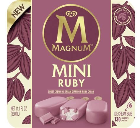 Magnum Ruby Ice Cream Bars Are Here and They Come Covered in Pink Chocolate