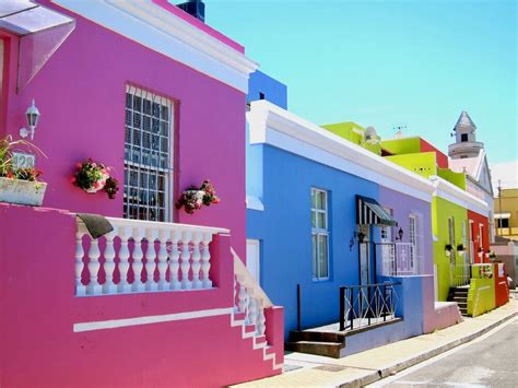 Check Out the Rainbow Houses of Bo-Kaap in Cape Town, South Africa / E ...