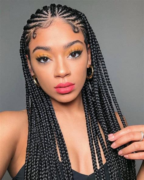 Box Braids 2021-2022 : 27 New Box Braids Hairstyles for Black Women - Page 7 of 8