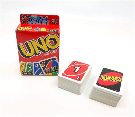 These Miniature Uno Cards Are Perfect For Travel