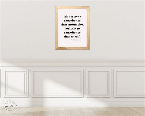 Dance Quote Printable Wall Art Dance Studio Wall Decor - Etsy