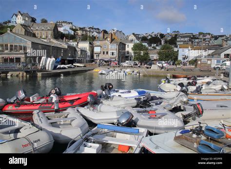 the sailing centre of salcombe on the south devon coast Stock Photo - Alamy