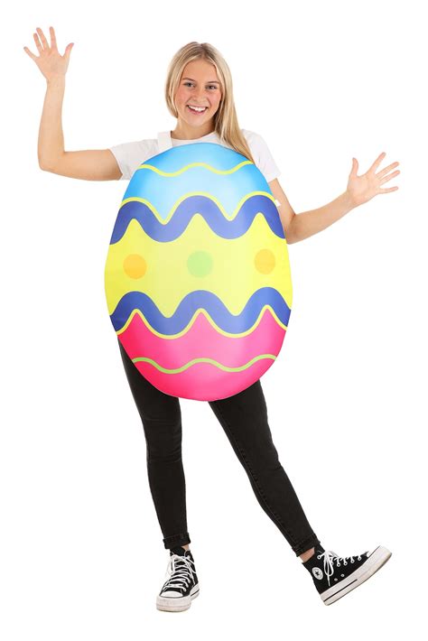 Colorful Easter Egg Costume for Adults