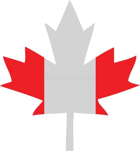 Canada Flag Maple Leaf stock illustration. Illustration of flag - 6527181