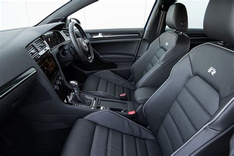 VW Golf R interior: pure class Car Magazine, Vw Golf, Car Review, Hatch, Volkswagen, Car Seats ...