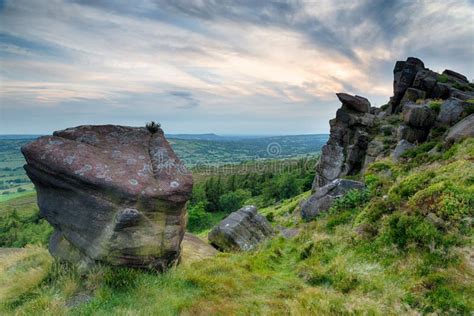 The Roaches, Peak District, UK Stock Photo - Image of heather, peak ...