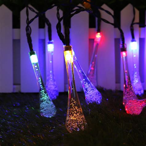 21FT 30LEDs Christmas Decor Light Outdoor Solar String Light Decorative ...