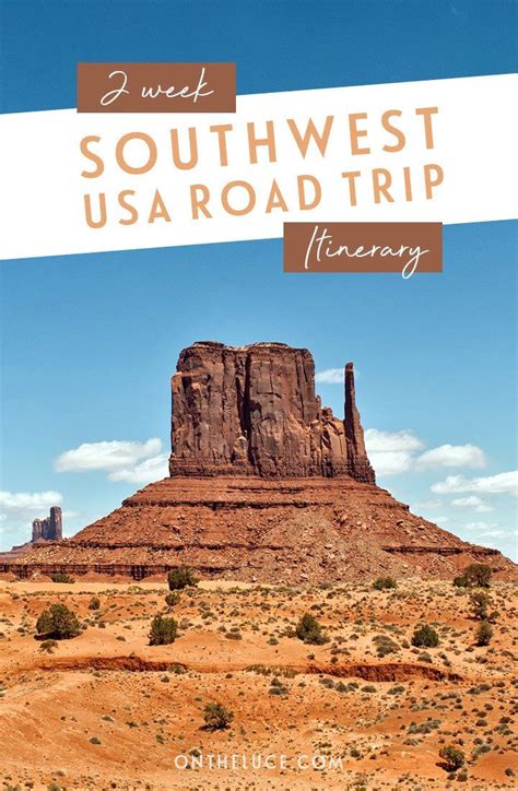 The perfect two-week southwest USA road trip itinerary | Road trip usa ...