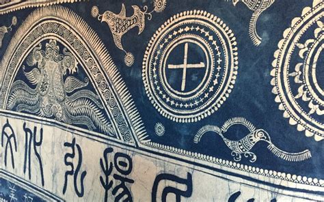 Chinese Batiks, Chinese Wax Printing,