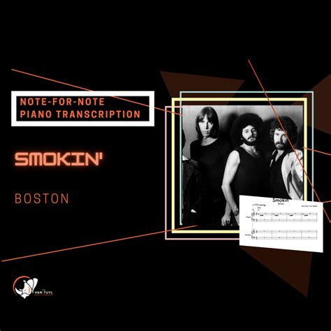 Smokin' by Boston Piano Sheet Music