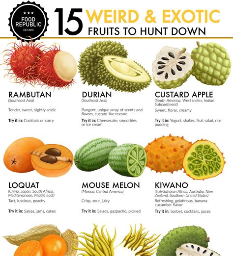 15 Exotic Fruits You Need To Try Right Now Venngage Infographic Examples | Free Hot Nude Porn ...