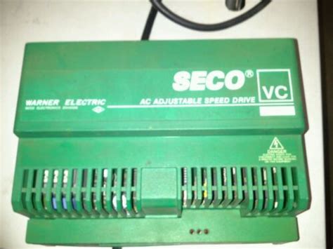 Warner Electric Seco VC AC Adjustable speed drive 234374-35 | eBay