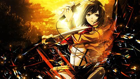 [200+] Mikasa Ackerman Wallpapers | Wallpapers.com