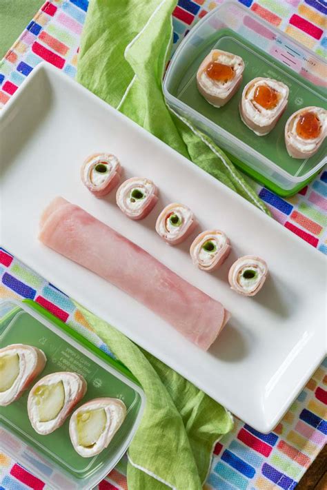 Ham and Cream Cheese Roll Ups - Magnolia Days