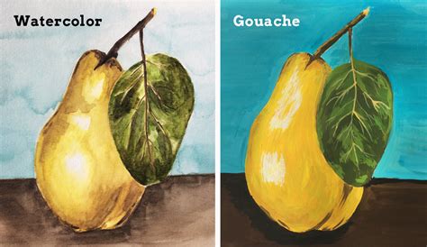 Gouache Vs Watercolor, Watercolor Mixing, Watercolor Tips, Watercolor Lessons, Gouache Painting ...
