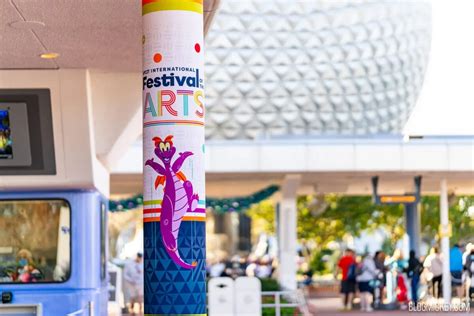 EPCOT Begins Dressing Up for 2024 Festival of the Arts