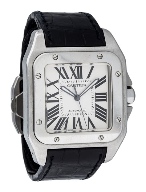 Cartier Santos 100 XL Watch 2656 - Strap - CRT23246 | The RealReal