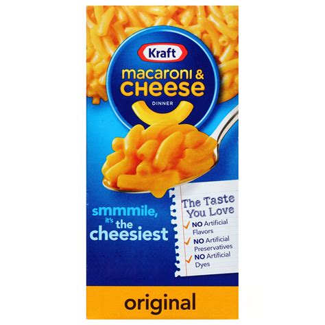 Kraft Original Flavor Mac and Cheese, 7.25 oz Box - Walmart.com ...