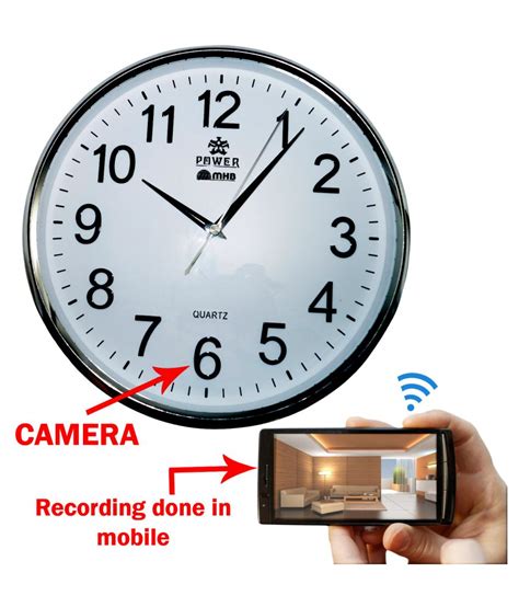 Buy Wifi Spy Wall clock Wireless Hidden Video Recording Camera - Best Price in Pakistan ...