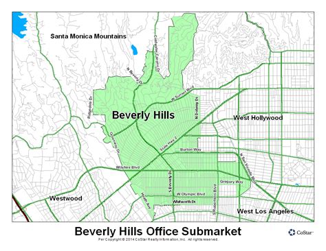 Map Of Beverly Hills Ca - Maping Resources