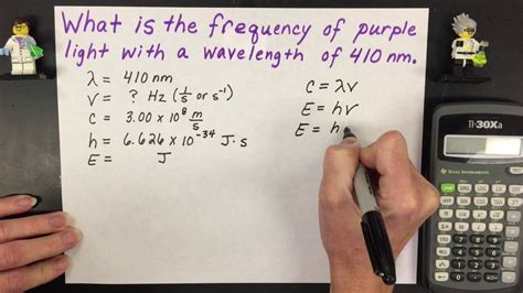 Frequency Wavelength And Energy Calculator