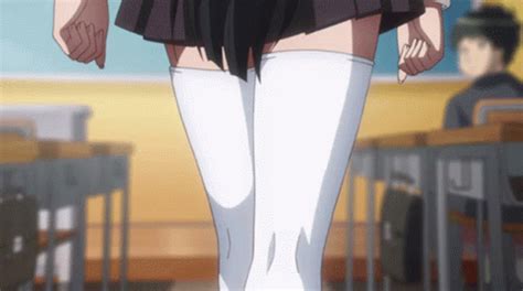 Anime Anime Girl GIF - Anime Anime Girl Walking - Discover & Share GIFs