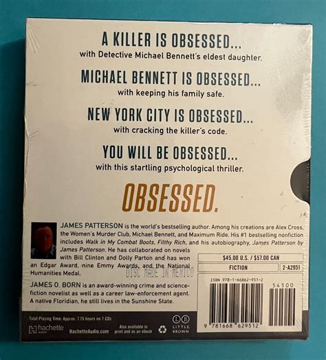 Obsessed : A Psychological Thriller, Audiobook by James Patterson ...