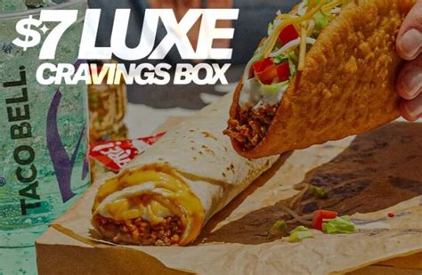 Taco Bell Debuts New $7 Luxe Cravings Box - The Fast Food Post