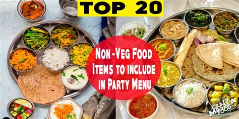 Top 20 Non-Veg Food Items to include in Party Menu - Crazy Masala Food