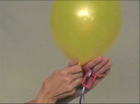 How to tie a ribbon to a balloon using Ribbon Tie-A-Balloon - YouTube