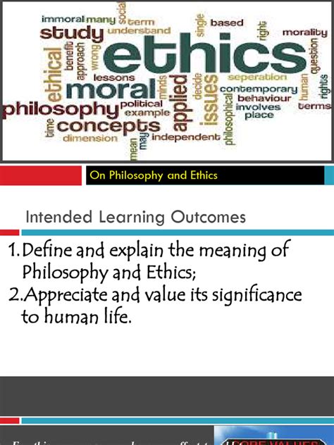 Intro To Philosophy and Ethics | PDF | Morality | Reason