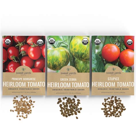 Heirloom Tomato Seeds Variety - 9 Packets – Sweet Yards