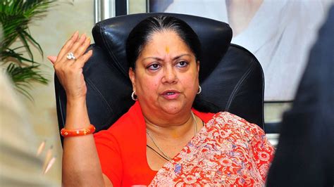 Rajasthan BJP Suspends 11 Rebels, Including Raje’s 4 Ministers