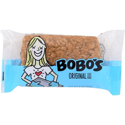 Bobo's Oat Bars - All Natural - Original - 3 oz Bars - Case of 12 ...