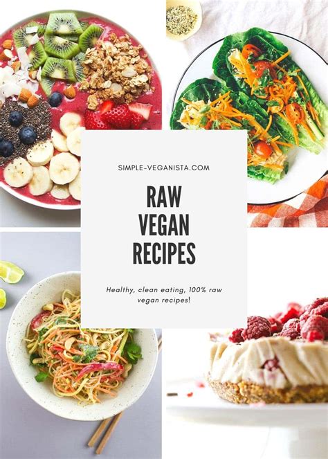 'Raw' Vegan Recipes - The Simple Veganista