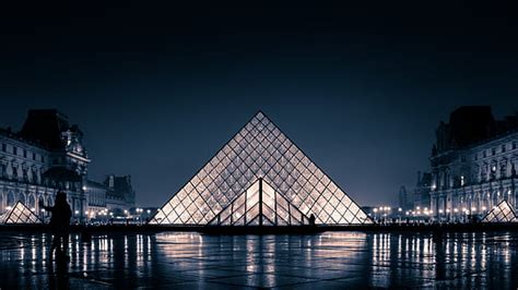 HD wallpaper: Over the Louvre, louvre museum paris | Wallpaper Flare