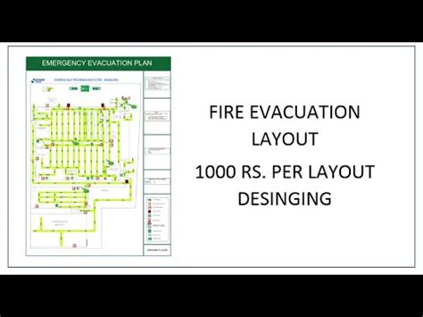 Fire Escape Route Plan - Fire Evacuation Map Manufacturer from Chennai