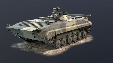 3D BMP-1 and BMP-1P model - TurboSquid 2059371