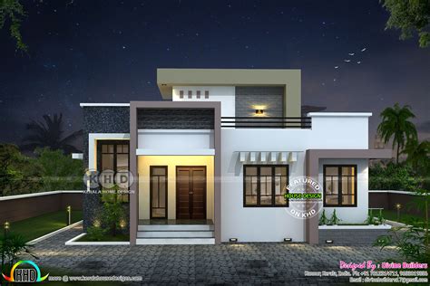 Stair room 2 bedroom house 1431 square feet - Kerala Home Design and Floor Plans - 9K+ Dream Houses