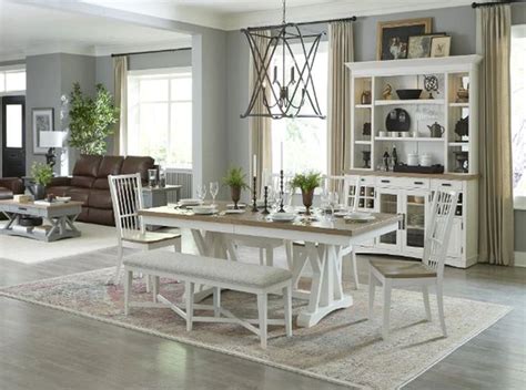Parker House® Americana Modern Cotton/Weathered Natural Dining Table | Fischer Furniture | Rapid ...