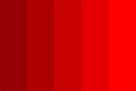 Deep Red Color Palette