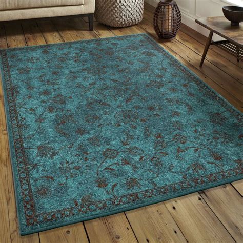 Area Rugs | Brown living room decor, Teal living room decor, Area rugs