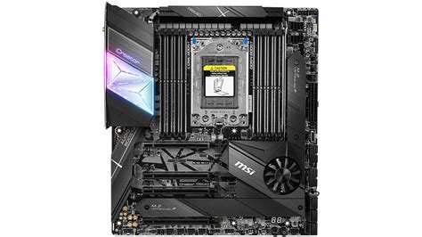 ASRock WRX80 Creator EATX Motherboard Supports AMD Ryzen Threadripper Pro X DDR4 DIMM Slots Max ...