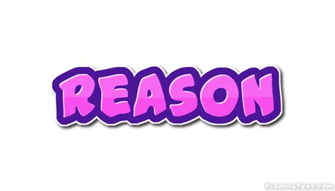 reason Logo | Free Logo Design Tool from Flaming Text