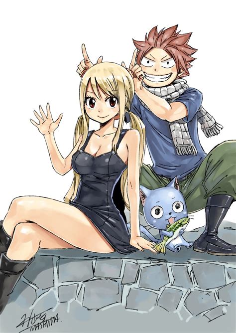 [Media] Natsu, Lucy, & Happy | Mashima : r/fairytail