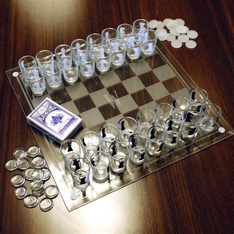 Checkmate! Shot Glass Chess » Petagadget