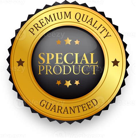 Realistic golden special product labels and badges. Silver labels and badges of seal quality ...