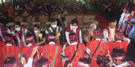 Kayin Traditional Festival: White thread tying festival held in Yangon | Myanmar International TV