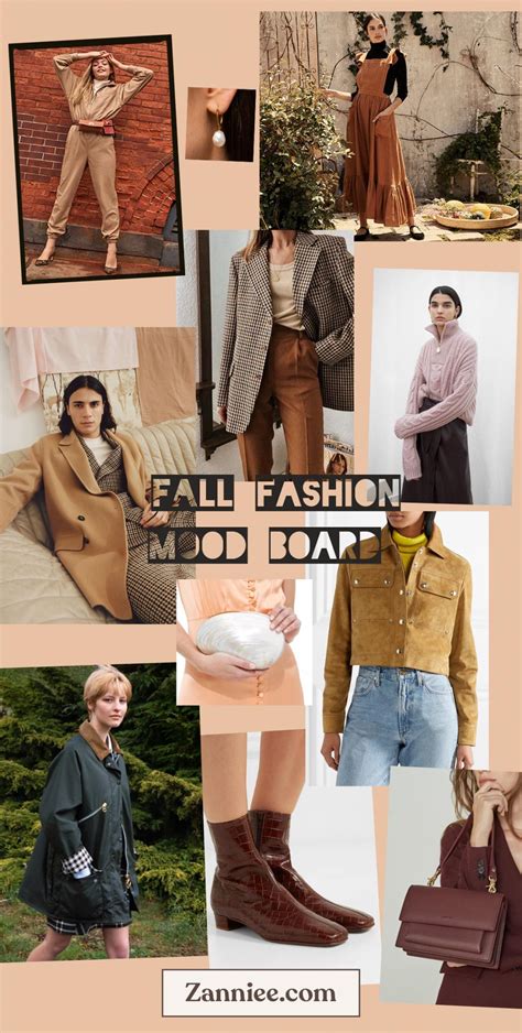 Fall Fashion Mood Board - Zanniee